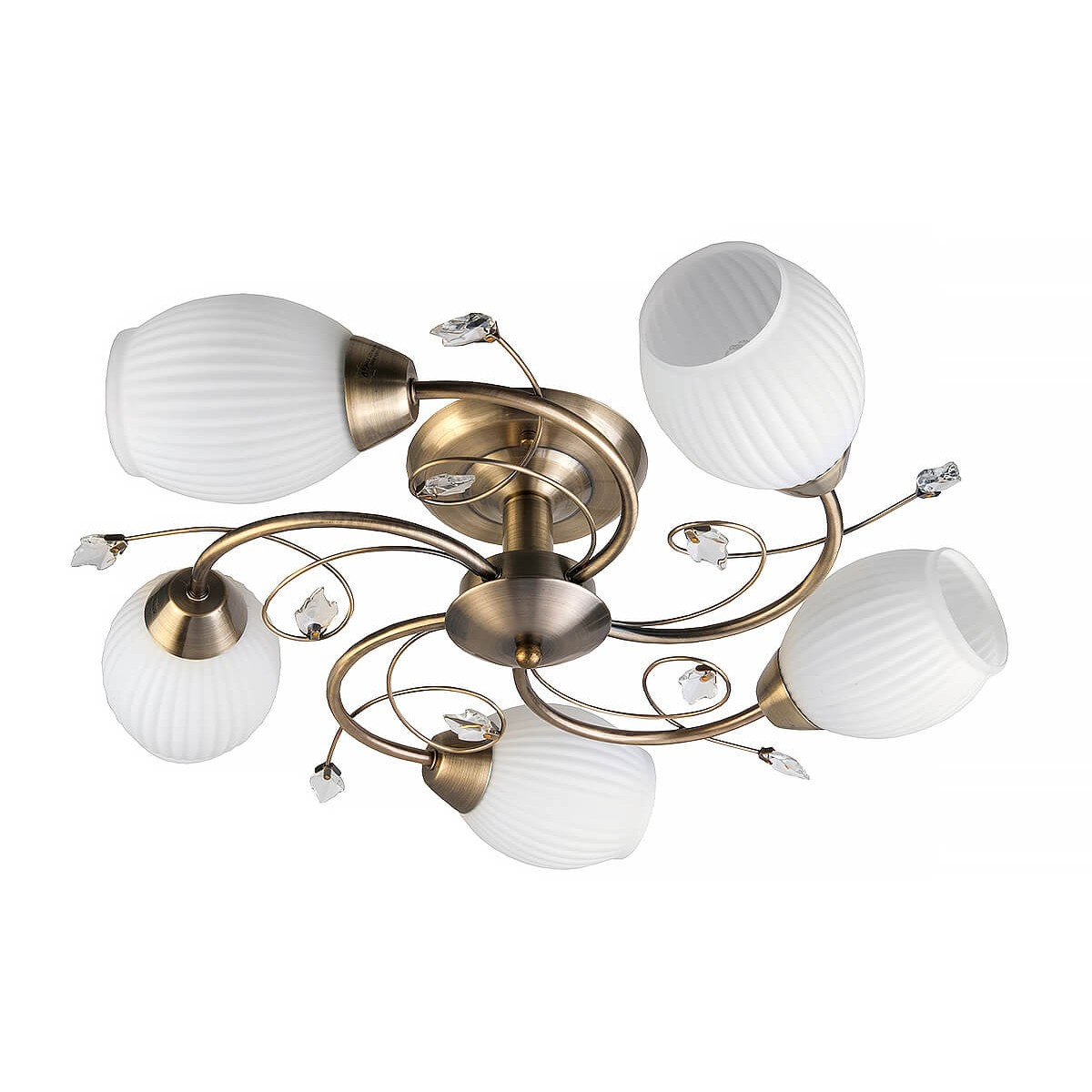 

Люстра Toplight, Белый, TL3590X-05AB Katrina