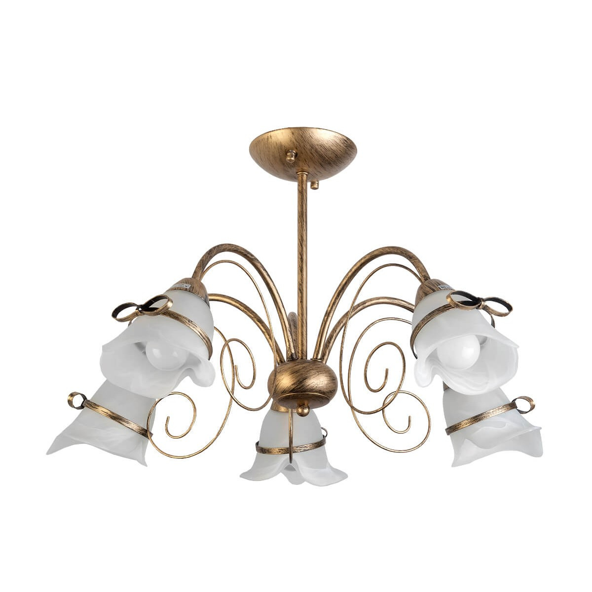 

Потолочная люстра Toplight Bridget TL3620X-05, Белый, TL3620X-05 Bridget