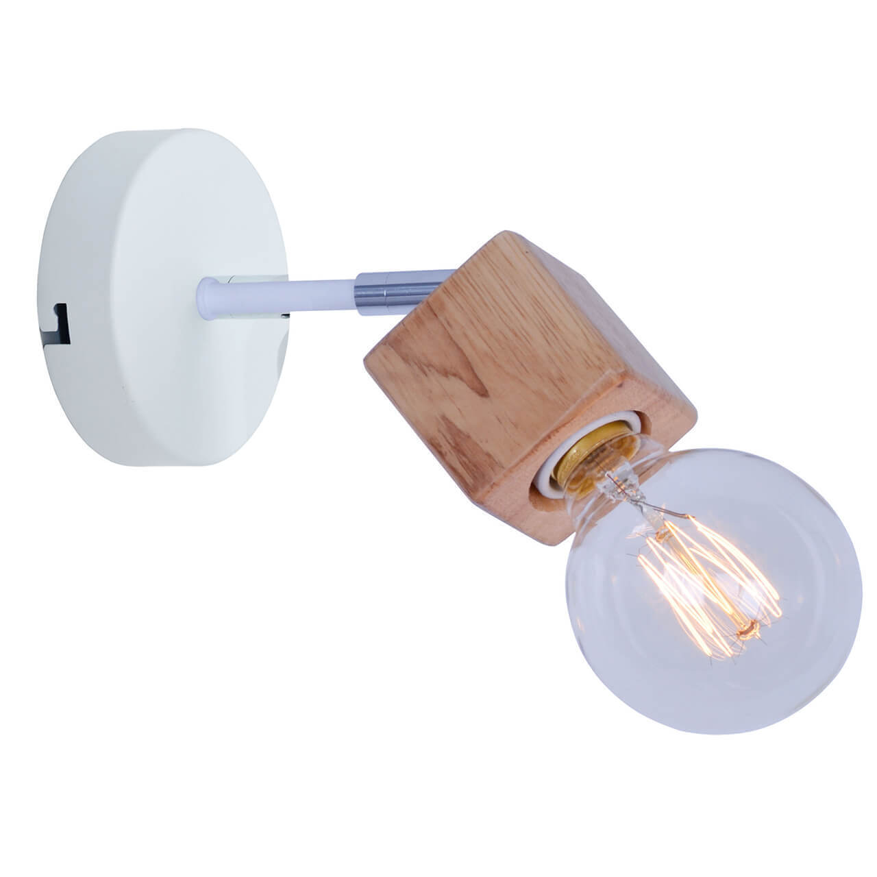 С 1 плафоном Бра Toplight Alisha TL1197B-01WH