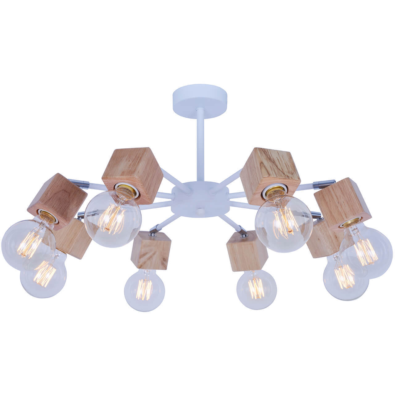 

Потолочная люстра Toplight Alisha TL1197X-08AB, Коричневый, TL1197X-08AB Alisha
