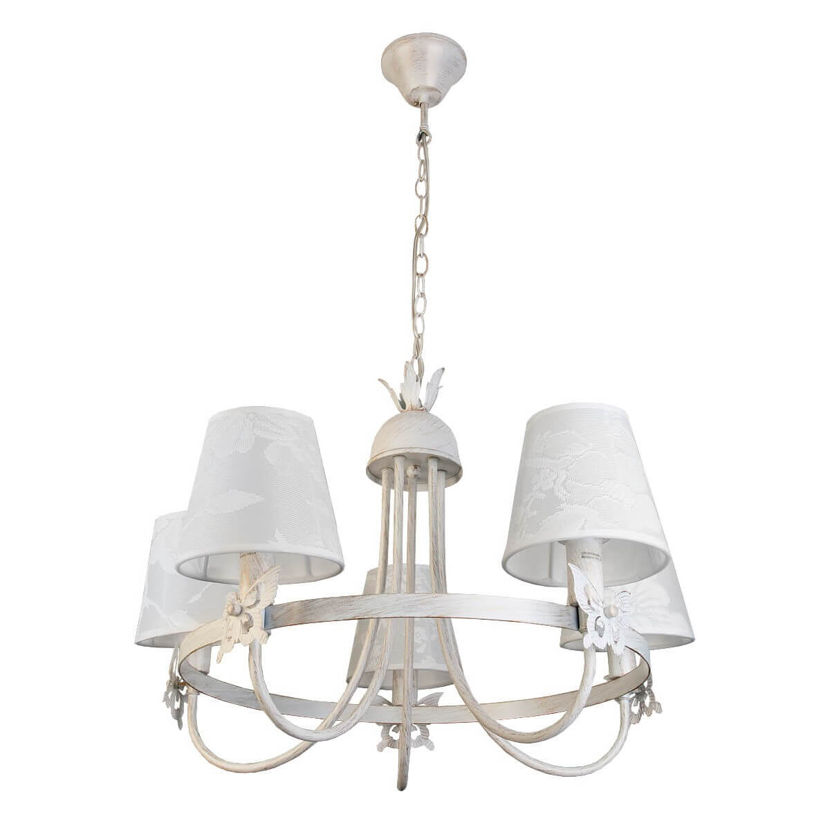

Люстра Toplight, Белый, TL5670D-05WG Della