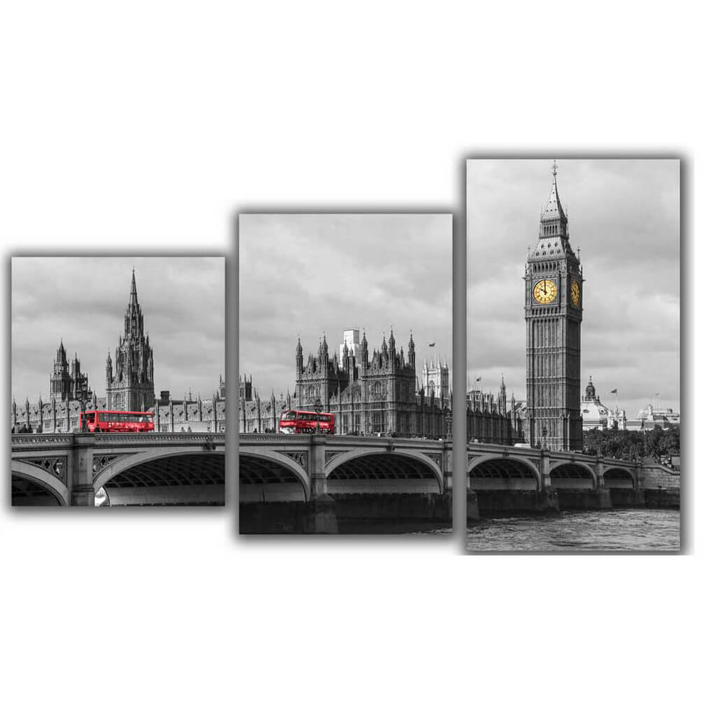 

Мини модульная картина Лондонский мост Toplight 55х94см TL-MM1042, TL-MM1042