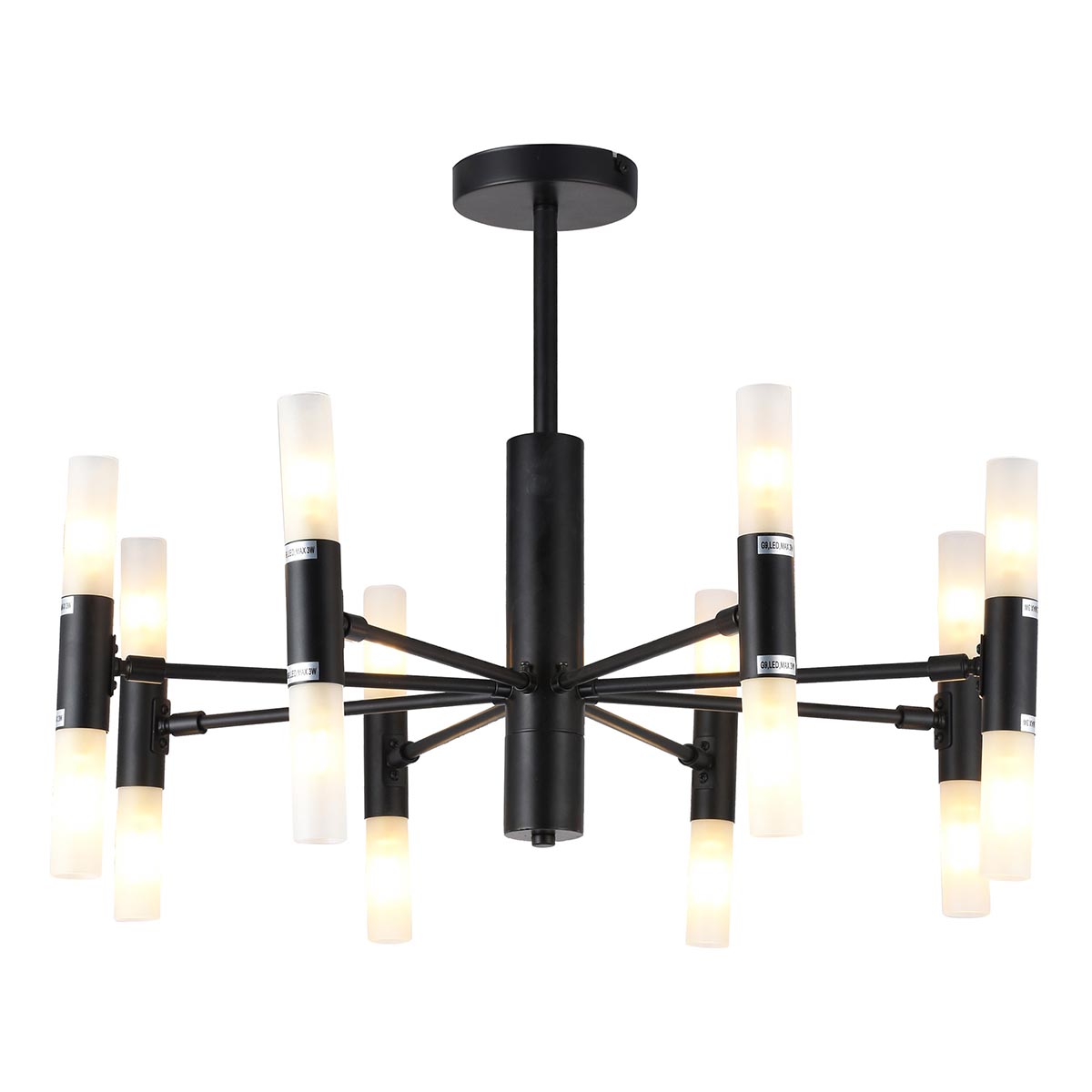 

Подвесная люстра Toplight Jemimah TL1216D-08BL, Белый, TL1216D-08BL Jemimah
