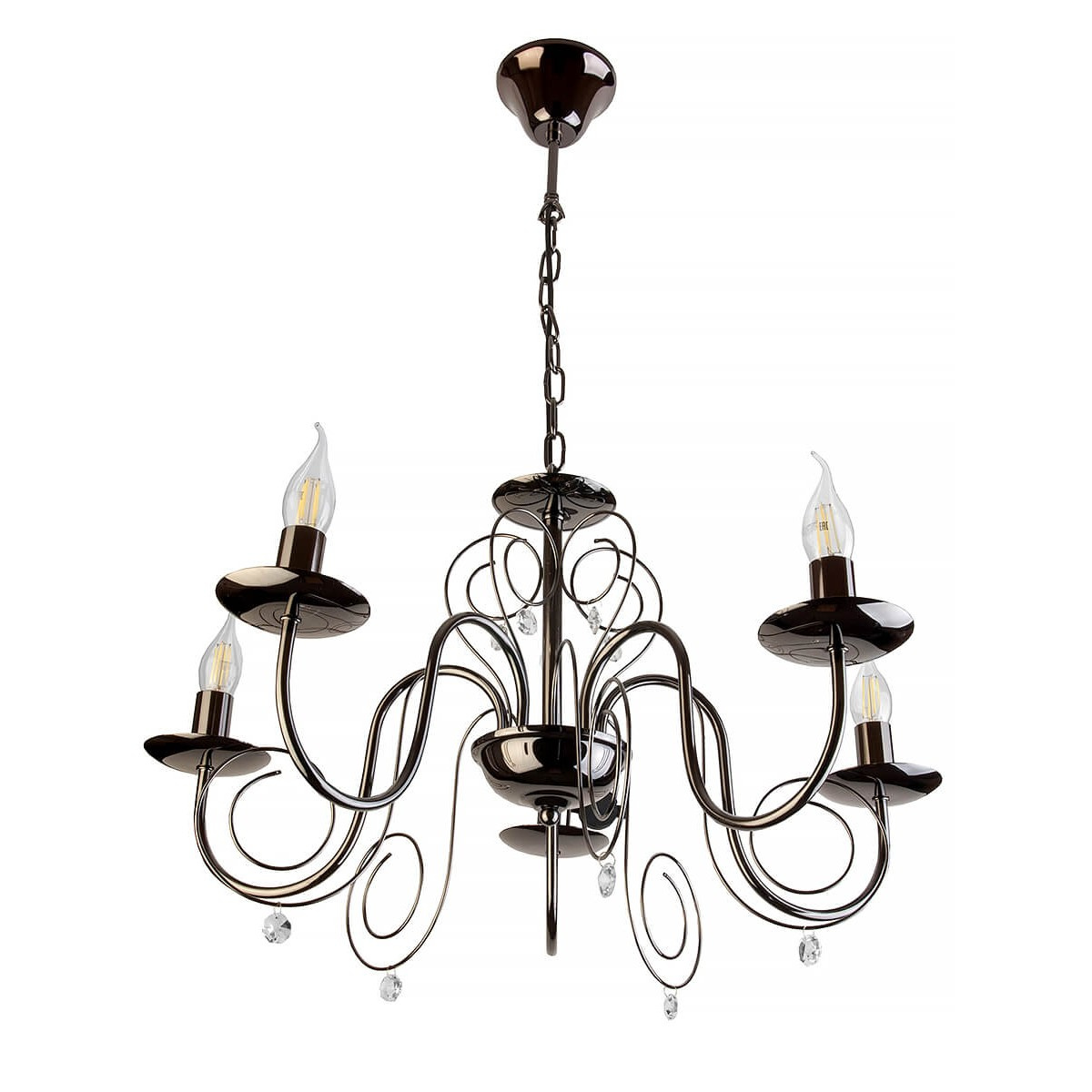 

Подвесная люстра Toplight Sylvia TL6040D-05BC