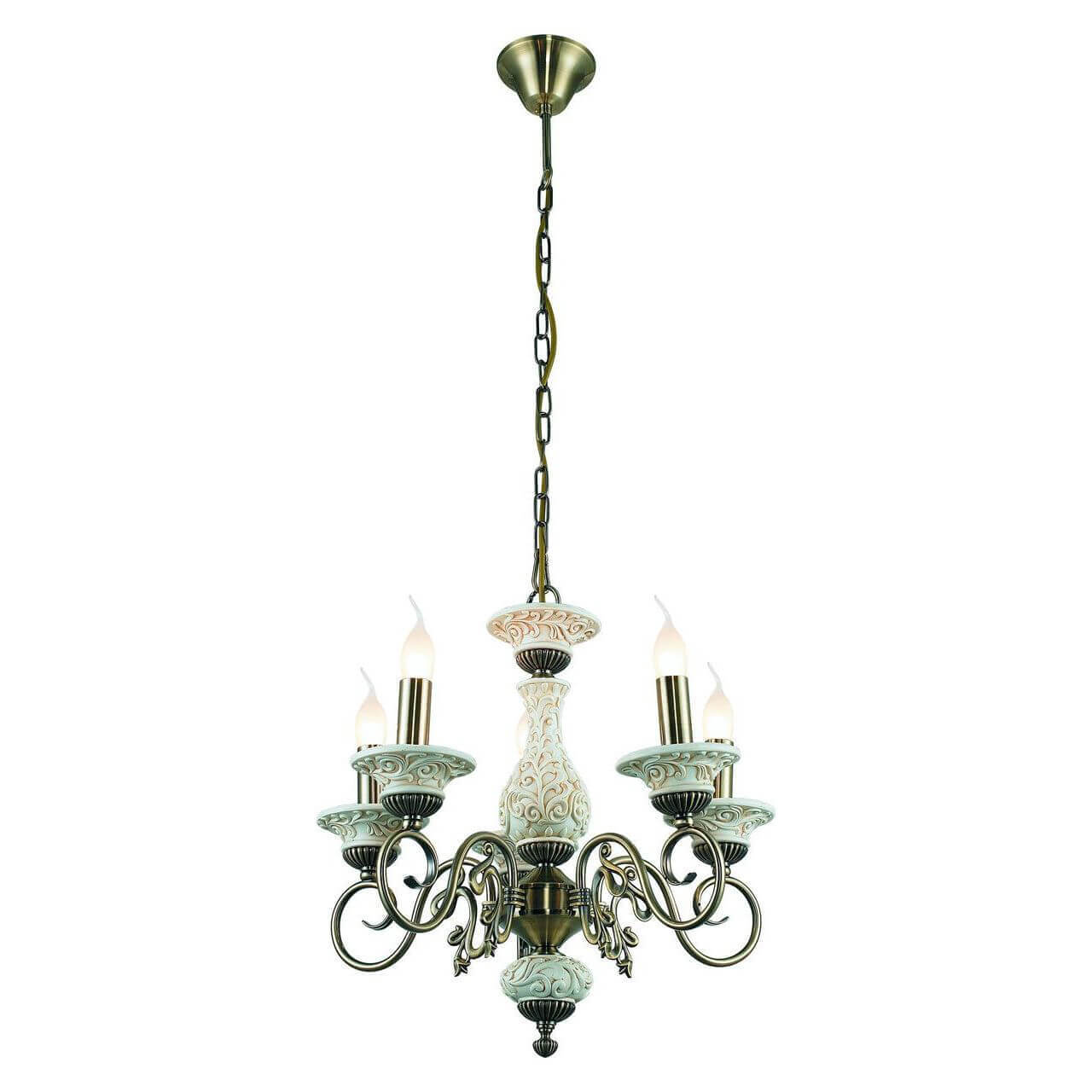 

Подвесная люстра Toplight Sylvia TL7280D-05AB, Бронза, TL7280D-05AB Sylvia Bronze