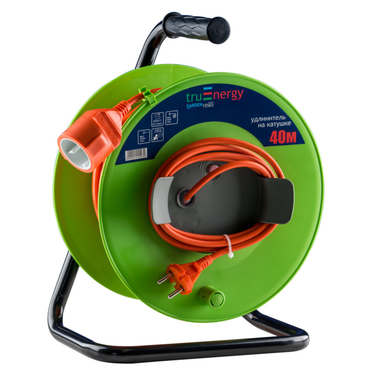 

Удлинитель электрический на катушке True Energy Garden 40 м 15503, Оранжевый, 15503 Garden