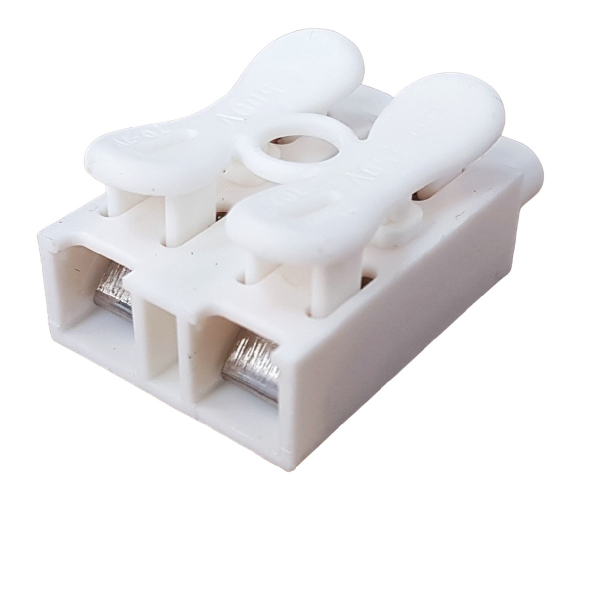 

Клемма двухпроводная (200 шт.) True Energy Connect 250V, 6A 23522, Белый, 23522 Connect