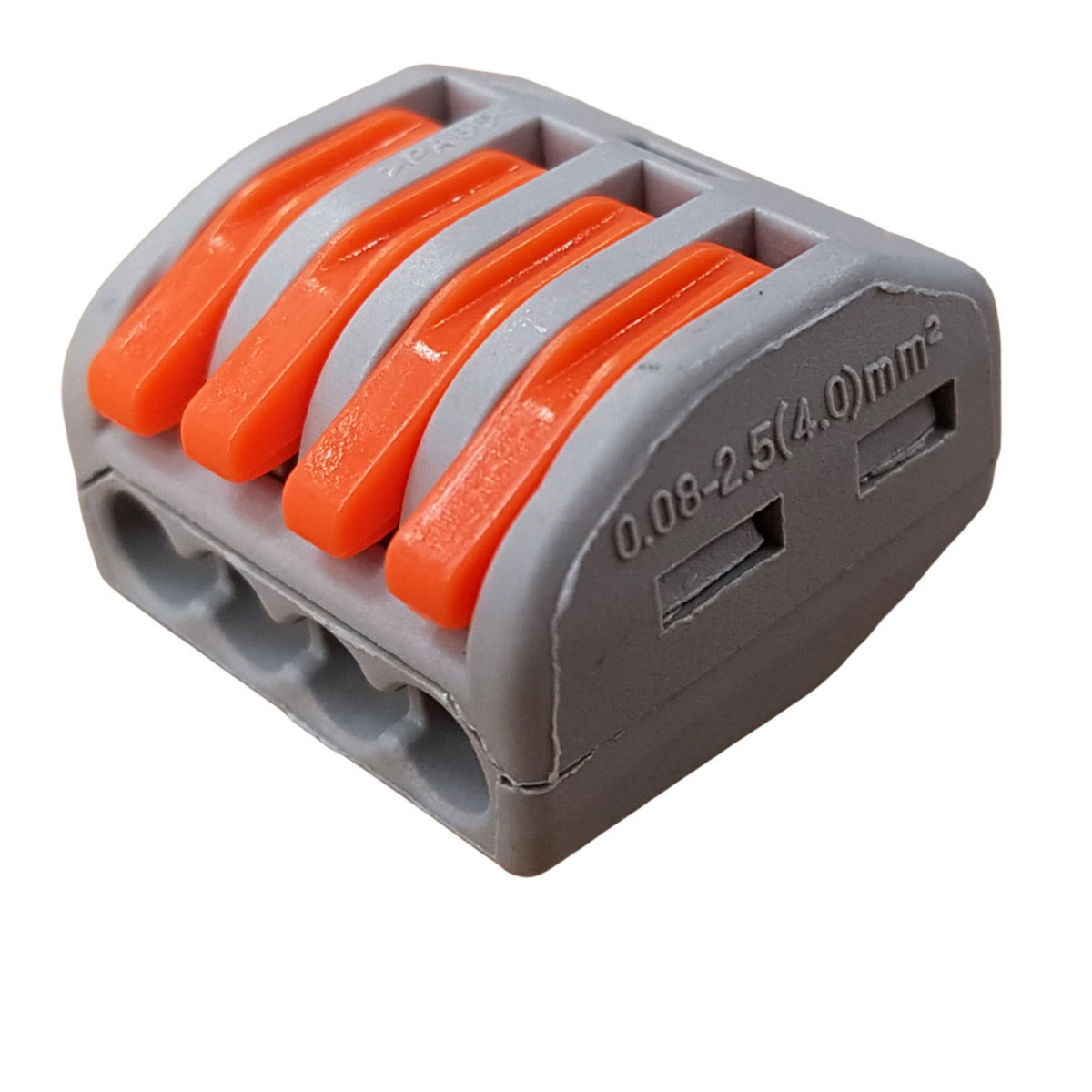 

Клемма четырехконтактная с 1 коммутируемой линией (100 шт.) True Energy Connect 250V, 32A 23529, Оранжевый, 23529 Connect
