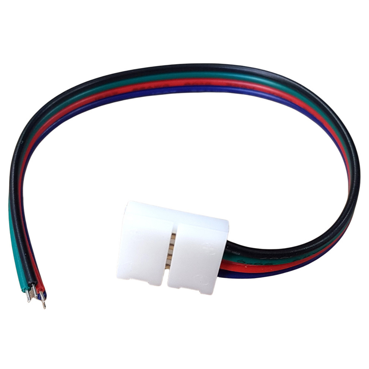

Коннектор односторонний для RGB светодиодной ленты True Energy Connector 12V/24V, 3A 23004, Белый, 23004 Connector