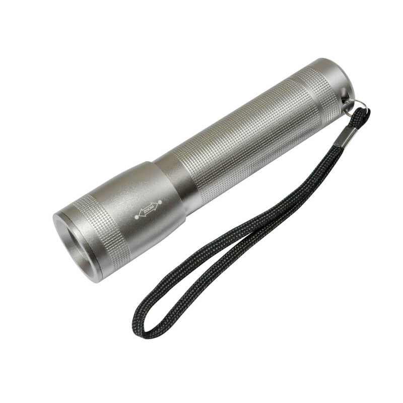 

Ручной светодиодный фонарь (03252) Uniel от батареек 125х30 100 лм S-LD016-C Silver