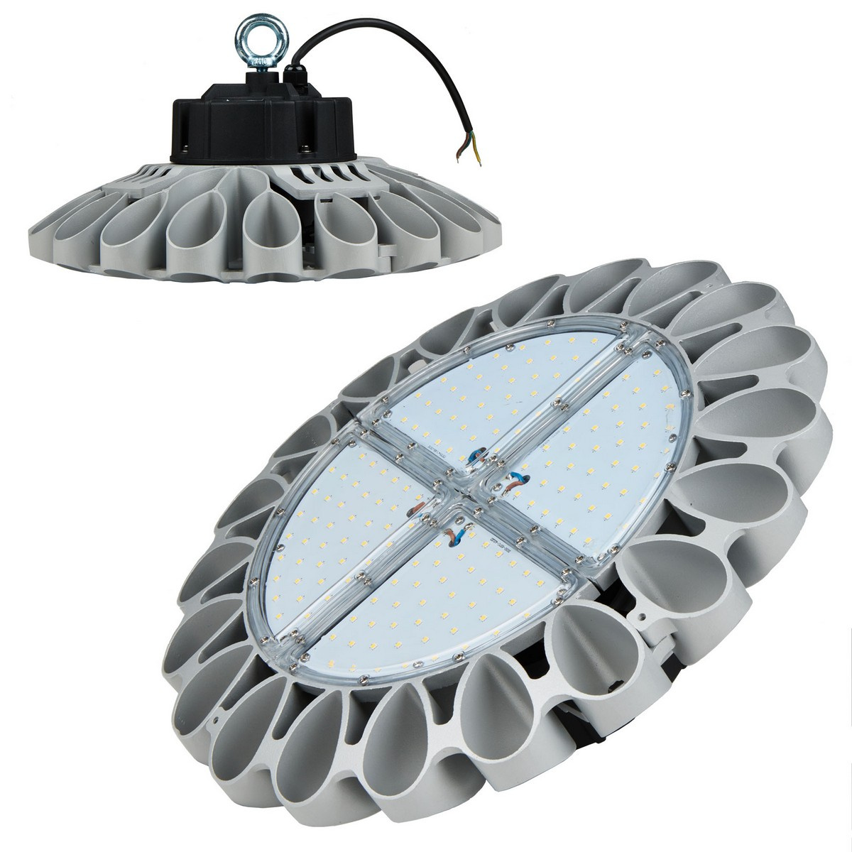 

Подвесной светодиодный светильник (UL-00002058) Uniel ULY-U30B-160W/DW IP65 Silver