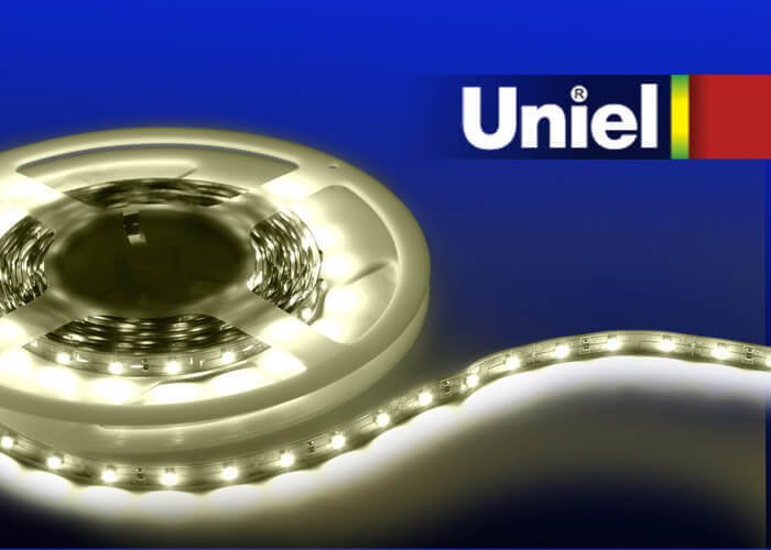 

Светодиодная лента (04911) Uniel 4,8W/m 60LED/m 3528SMD теплый белый 5М ULS-3528-60LED/m-8mm-IP33-DC24V-4,8W/m-5M-WW