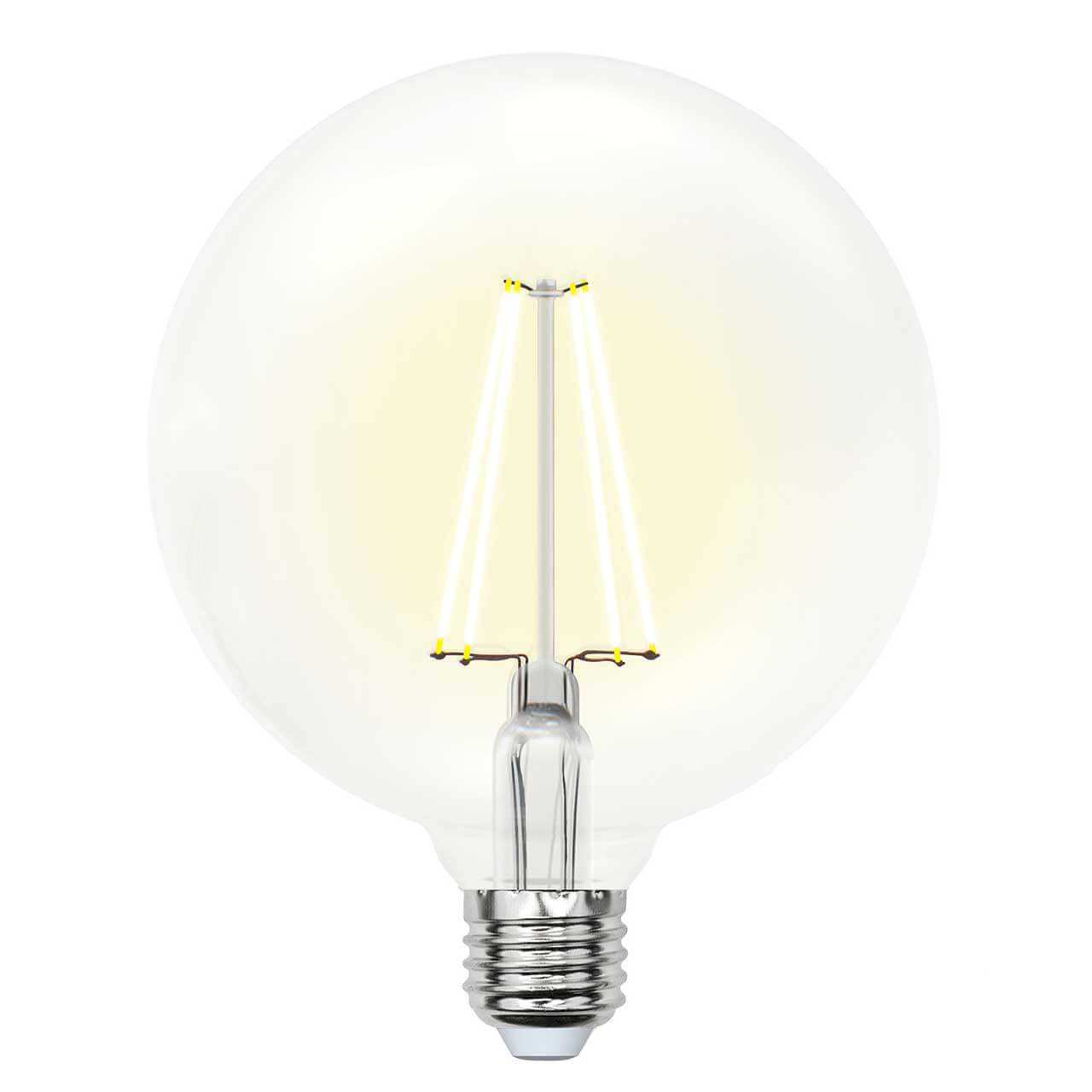 Лампочка Uniel LED-G125-10W/NW/E27/CL PLS02WH SKY Globe 