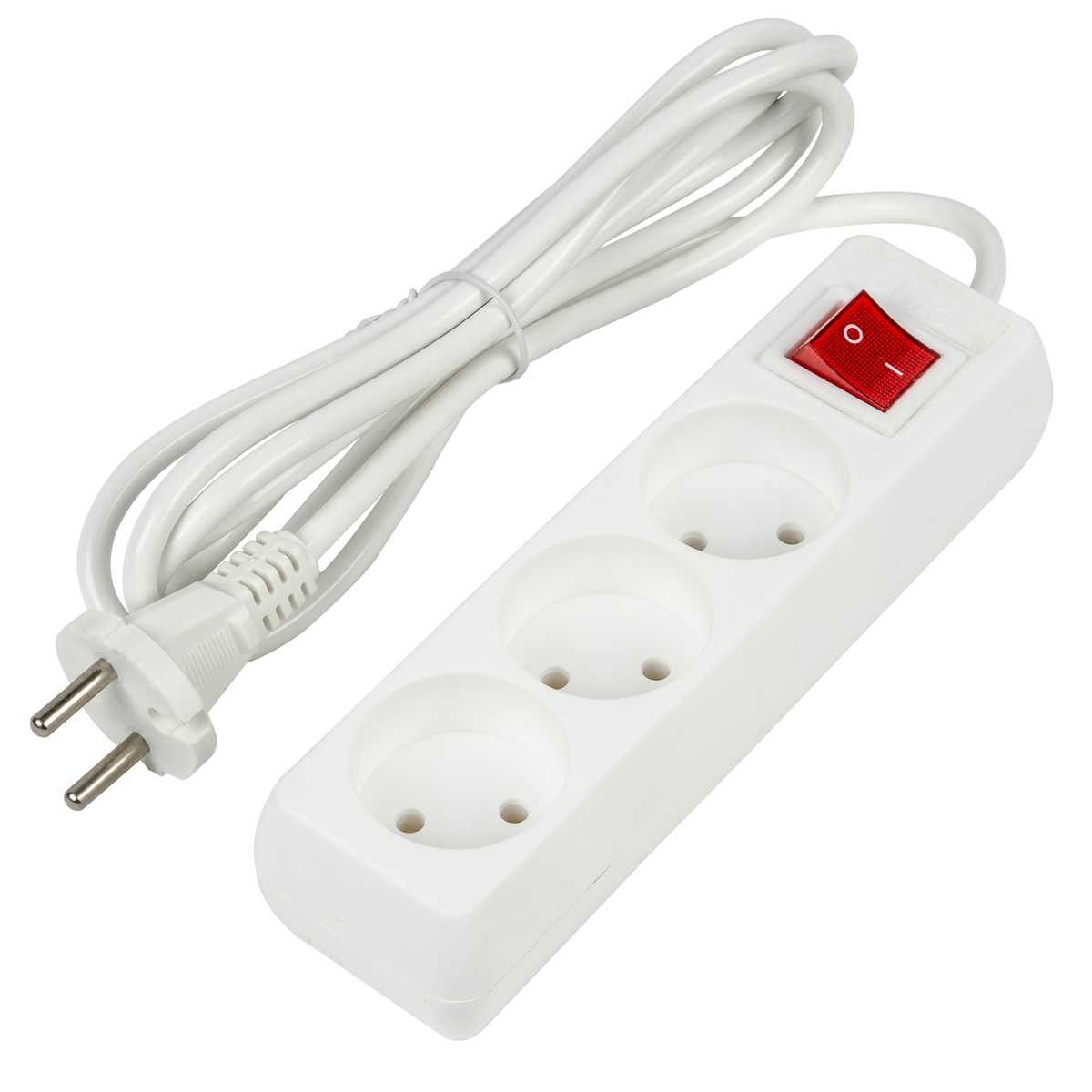 

Удлинитель Uniel Ultra 3гн х 2м б/з S-CU3-2B White UL-00009994, Белый, S-CU3-2B White Ultra