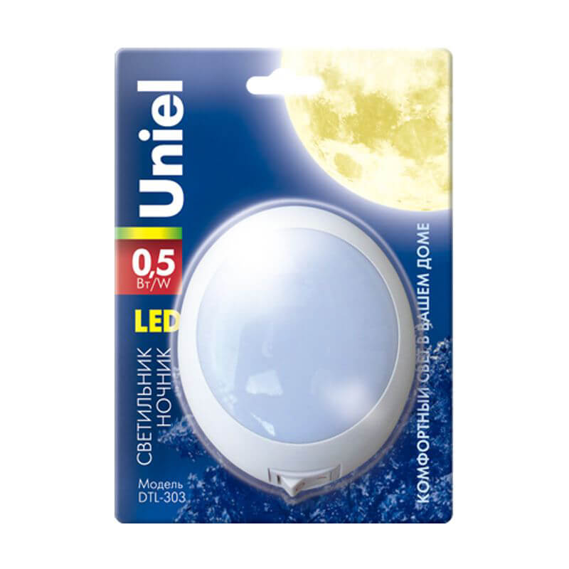 

Настенный светодиодный светильник Uniel DTL-303-Круг/White/3Led/0,5W 02742, Белый, DTL-303-Круг/White/3Led/0,5W DTL-303