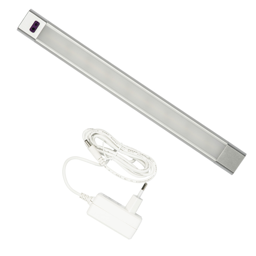   ВамСвет Мебельный светодиодный светильник Uniel ULI-F47-5W/4500K/Dim Sensor IP20 Silver UL-00008284