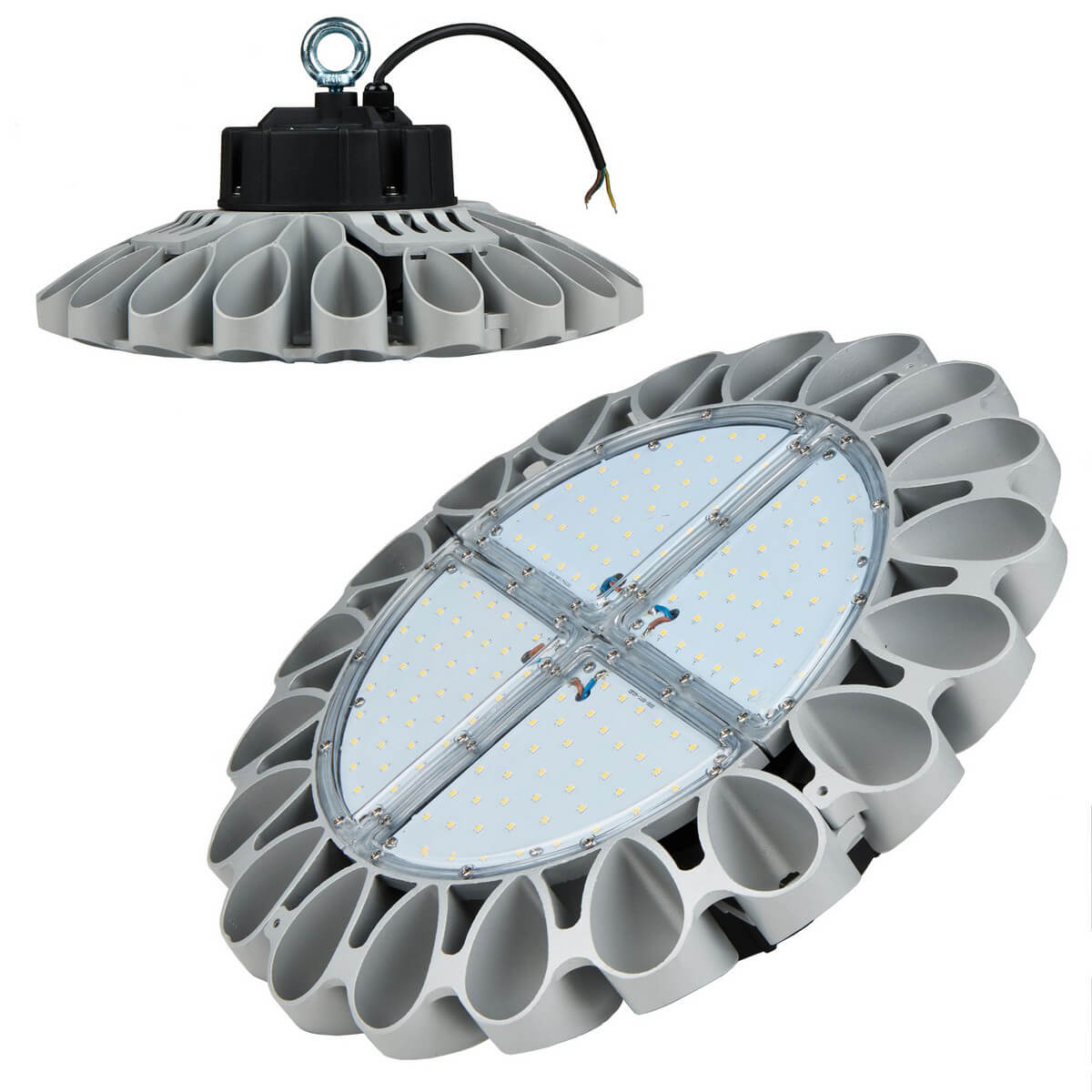 

Подвесной светодиодный светильник (UL-00001707) Uniel ULY-U30B-160W/NW IP65 Silver