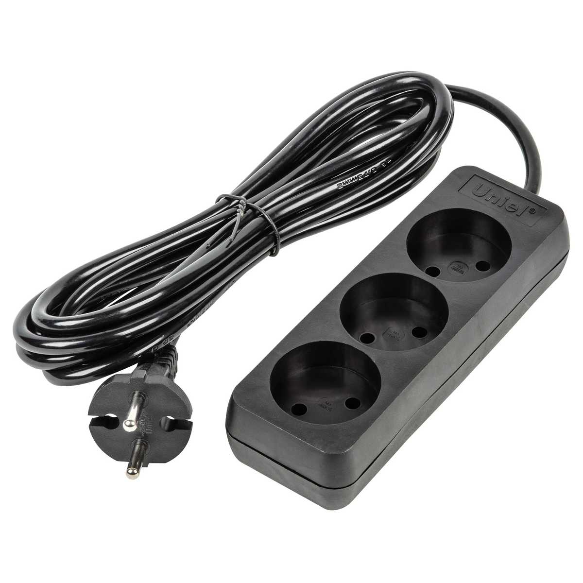 

Удлинитель Uniel Ultra 3гн х 3м б/з S-CU3-3 Black UL-00009983, Черный, S-CU3-3 Black Ultra