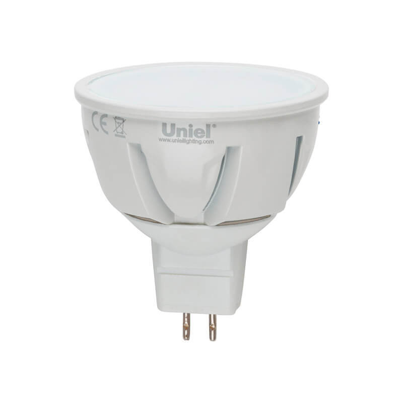 

Лампочка Uniel, LED-JCDR-5W/NW/GU5.3/FR ALP01WH Palazzo