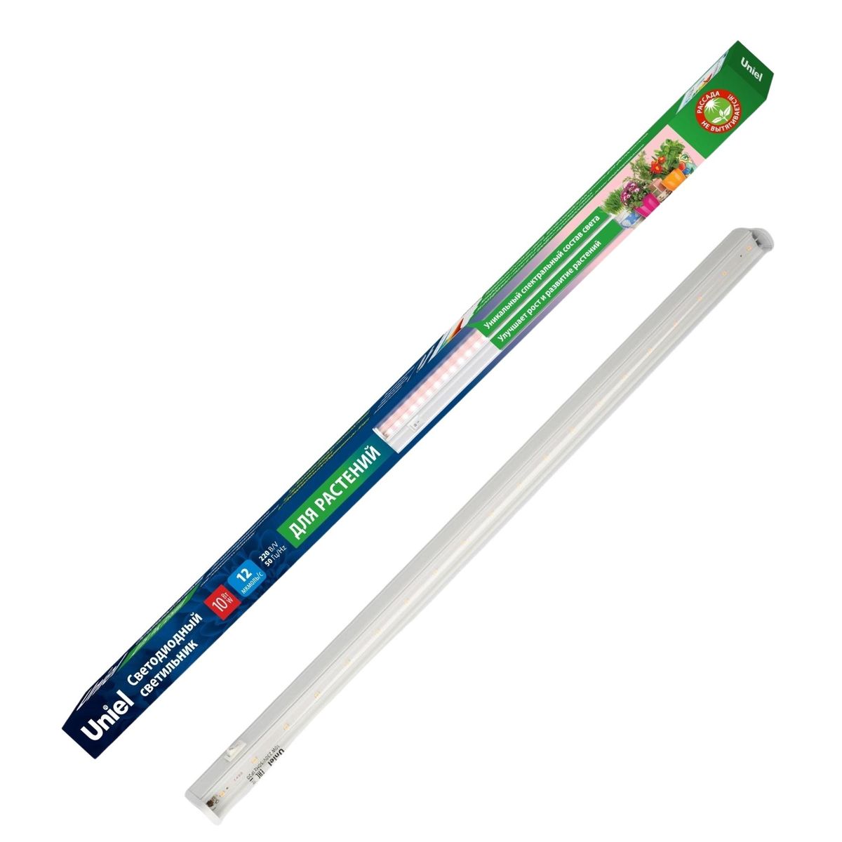 

Настенный светодиодный светильник для растений Uniel ULI-P86-10W/SPLE IP20 White UL-00009188, Белый, ULI-P86-10W/SPLE IP20 White ULI-P