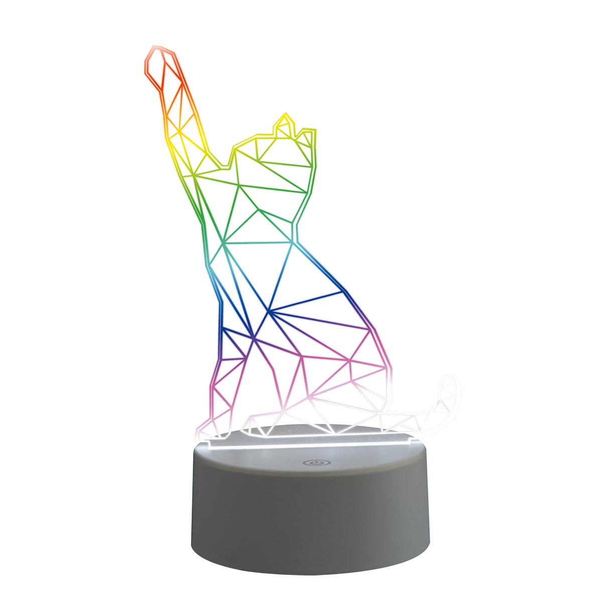 

Фигурка светодиодная «Кошка» 25,5x13.5см Uniel ULI-M501 RGB/3AAA Catty/White UL-00007419, Белый, ULI-M501 RGB/3AAA Catty/White 3D светильники ()