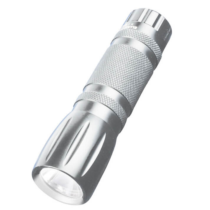 

Ручной светодиодный фонарь (05624) Uniel от батареек 60 лм S-LD024-C Silver