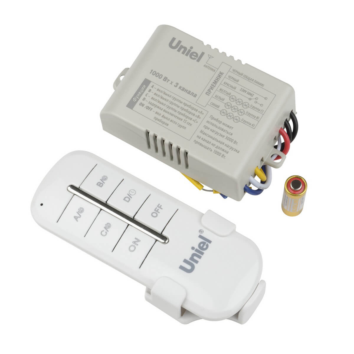 Управление светом Пульт управления светом Uniel UCH-P005-G3-1000W-30M UL-00003634