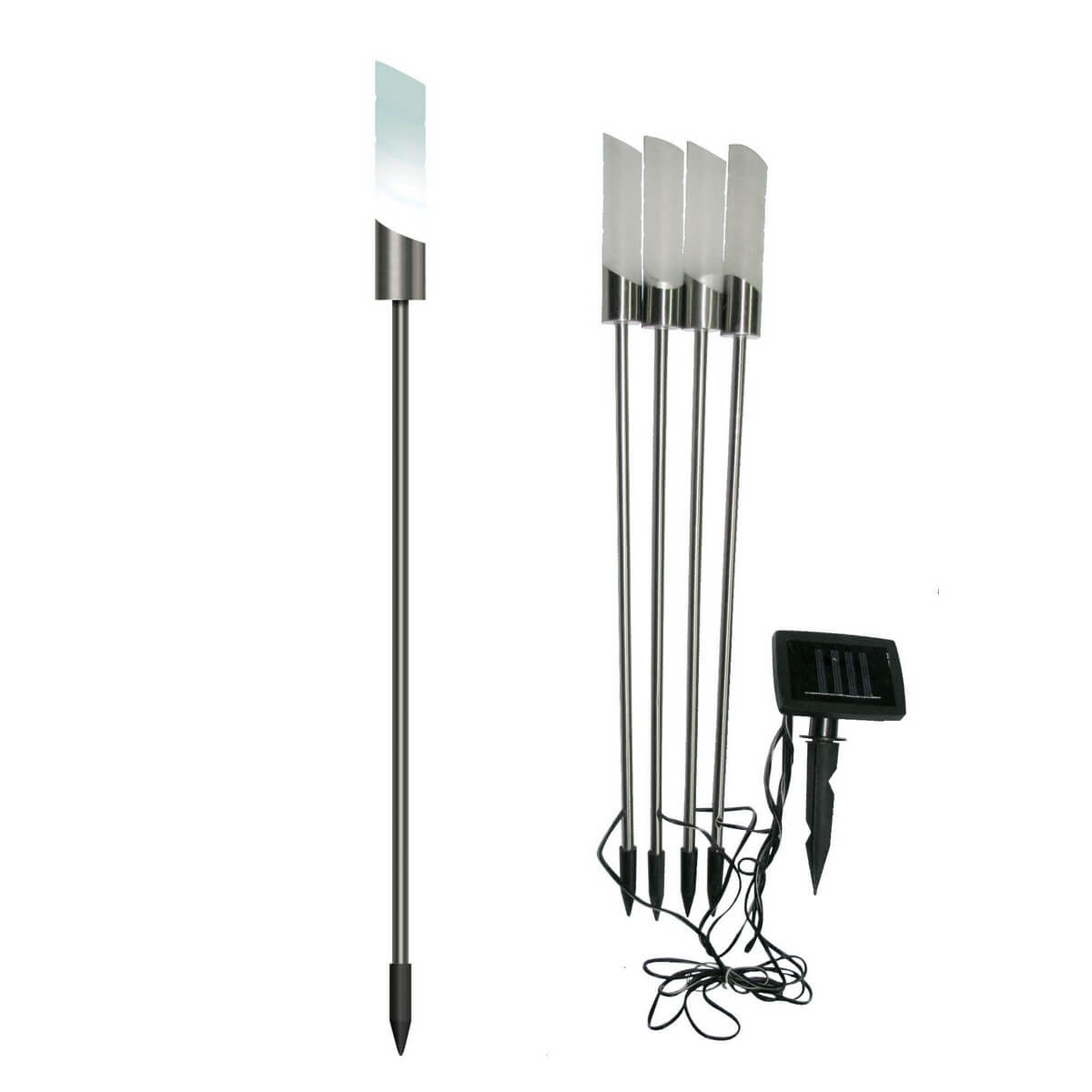 

Светильник на солнечных батареях Uniel Modern USL-M-026/MM590 Flambeau 08674, Белый, USL-M-026/MM590 Flambeau Modern