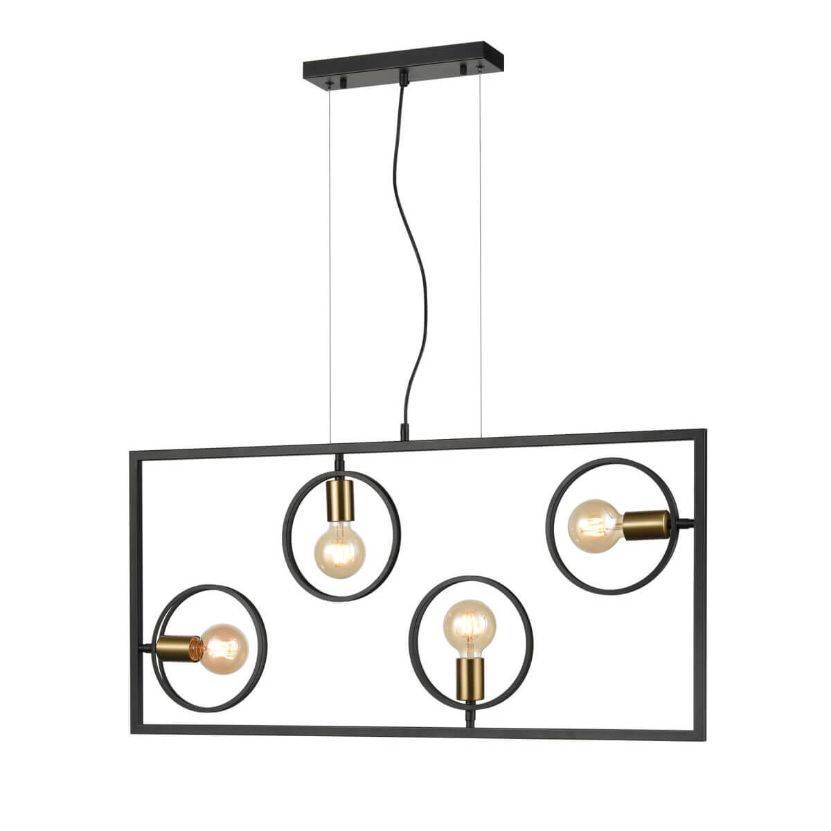 

Подвесной светильник Vele Luce Speed VL6292P04, Черный, VL6292P04 Speed