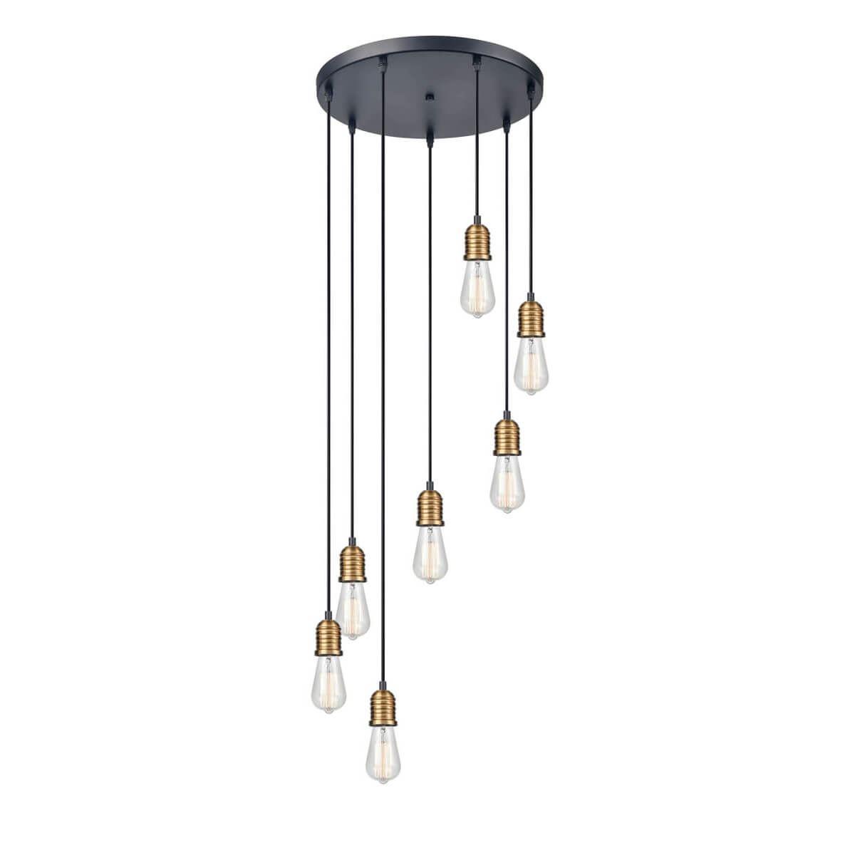 

Подвесной светильник Vele Luce Tenuto VL6532P07, Черный, VL6532P07 Tenuto