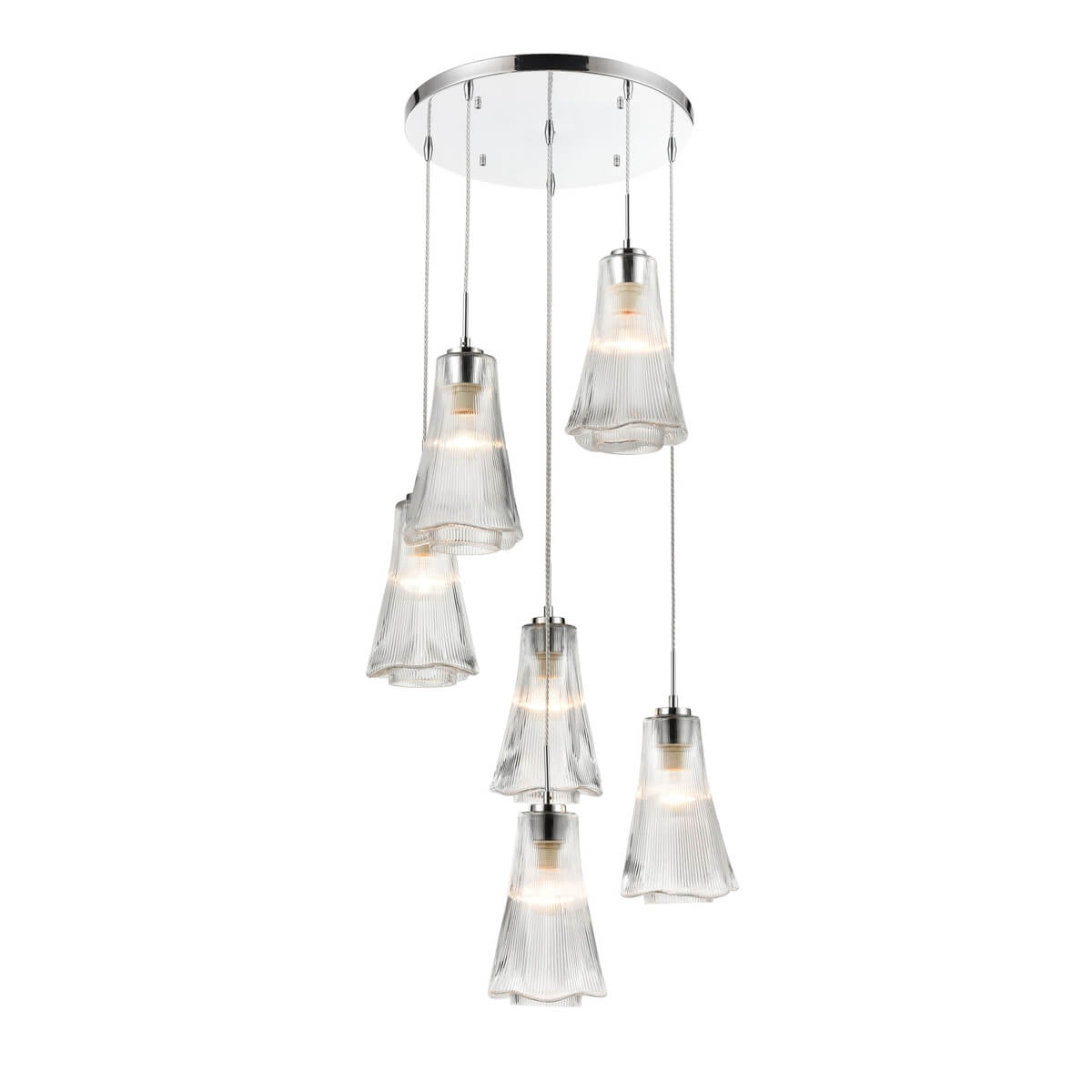 

Подвесной светильник Vele Luce Emily VL5603P16, Хром, VL5603P16 Emily