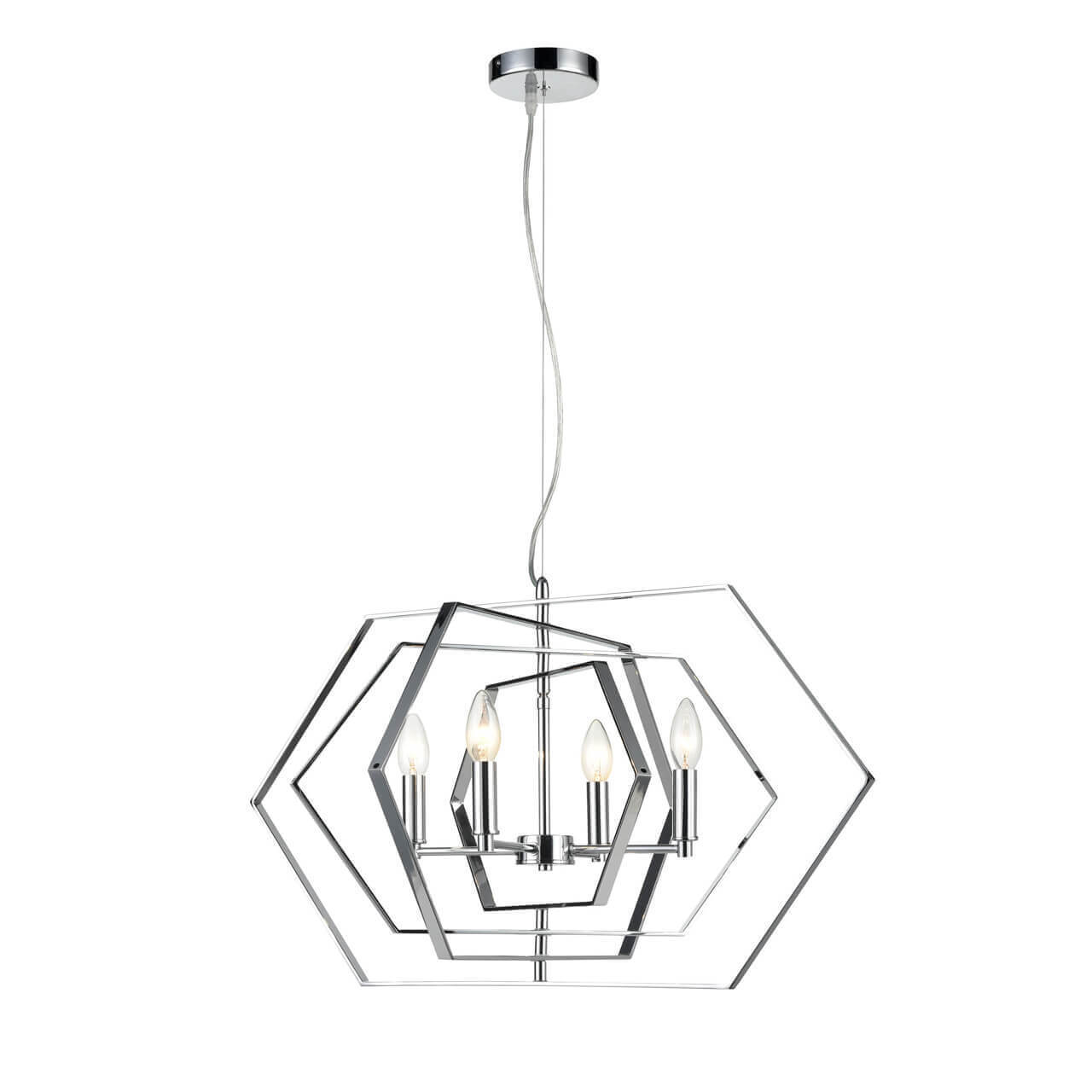 

Подвесной светильник Vele Luce Folle VL1513P04, Хром, VL1513P04 Folle