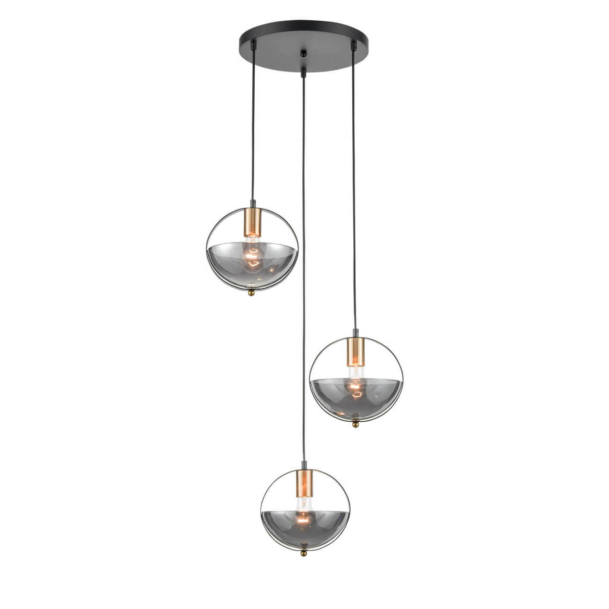 

Подвесной светильник Vele Luce Broadway VL5362P13, Дымчатый, VL5362P13 Broadway