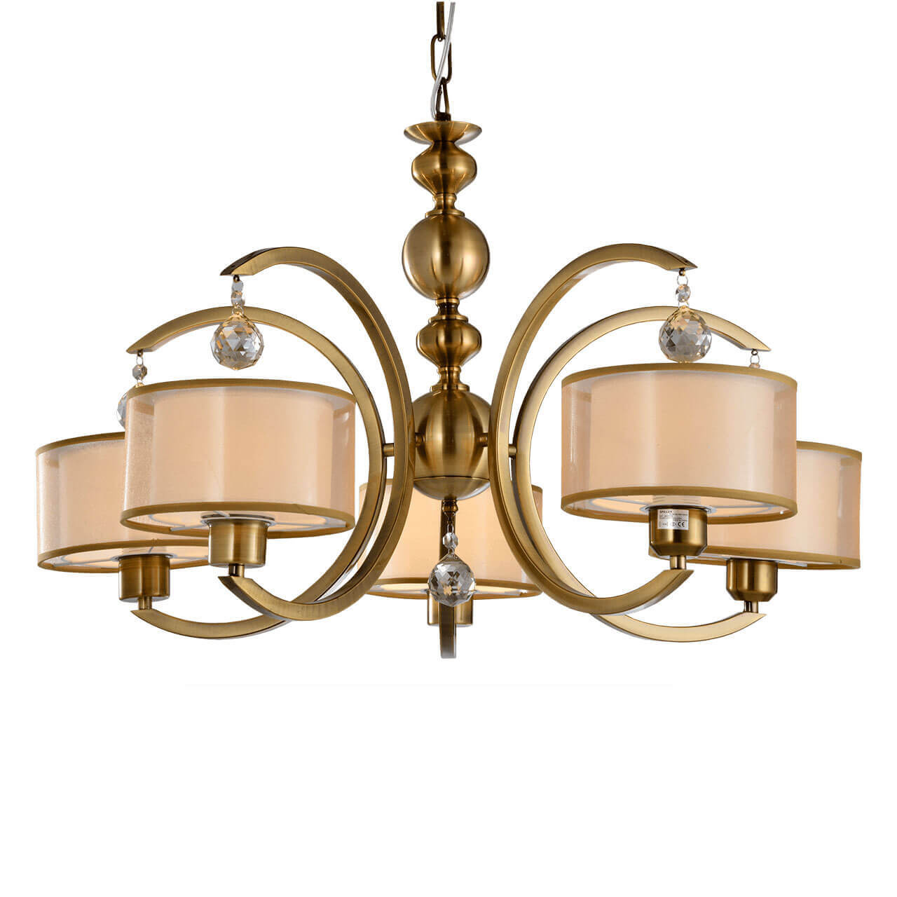 все цены на Подвесная люстра Vele Luce Felicia VL1634L05 онлайн