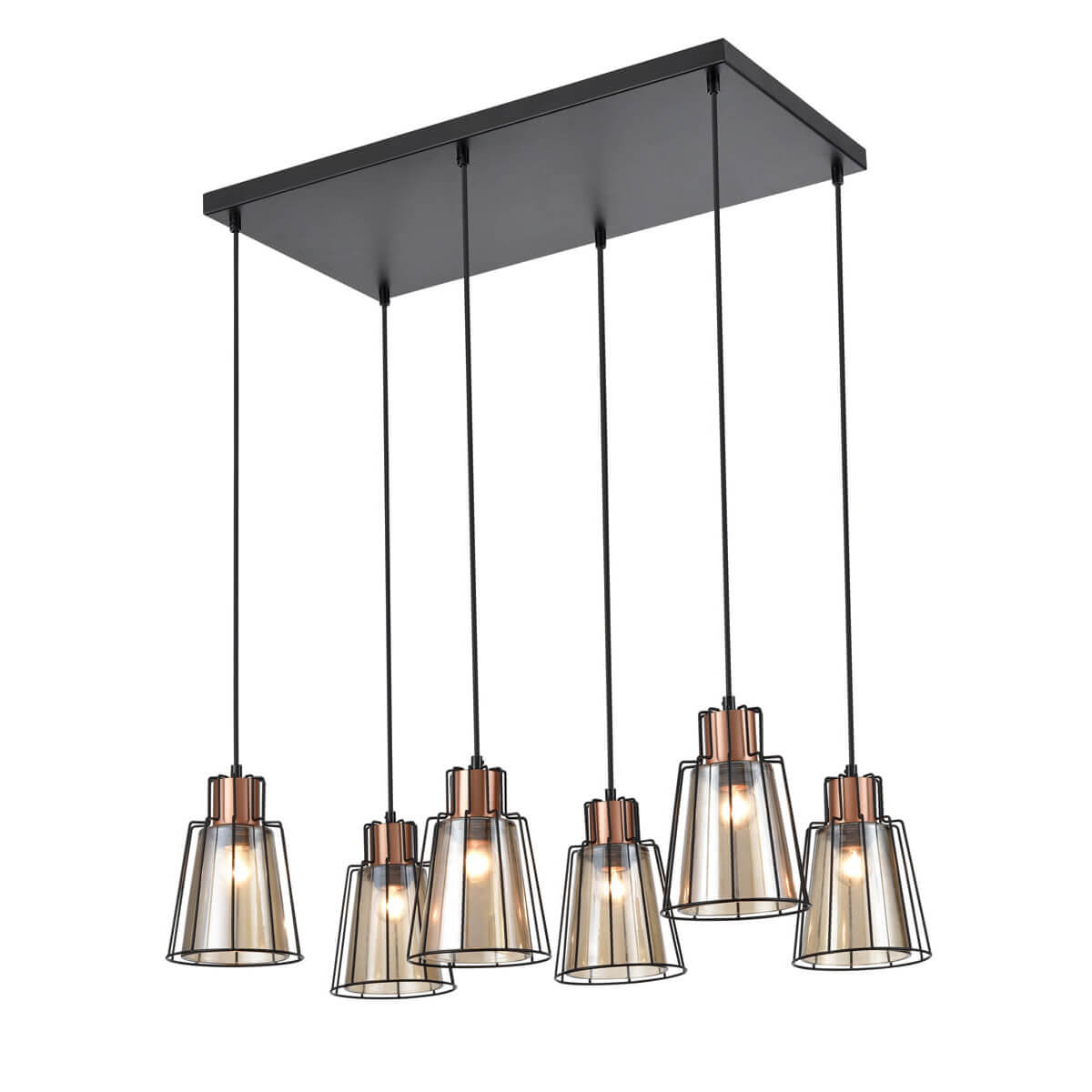 

Подвесной светильник Vele Luce Carisma VL6462P06, Черный, VL6462P06 Carisma