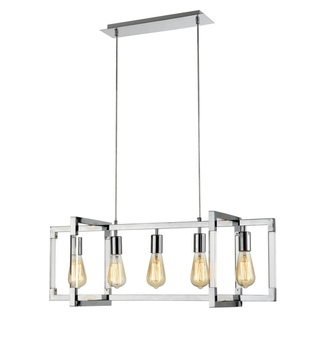 

Подвесной светильник Vele Luce Palermo VL5023P05, Хром, VL5023P05 Palermo