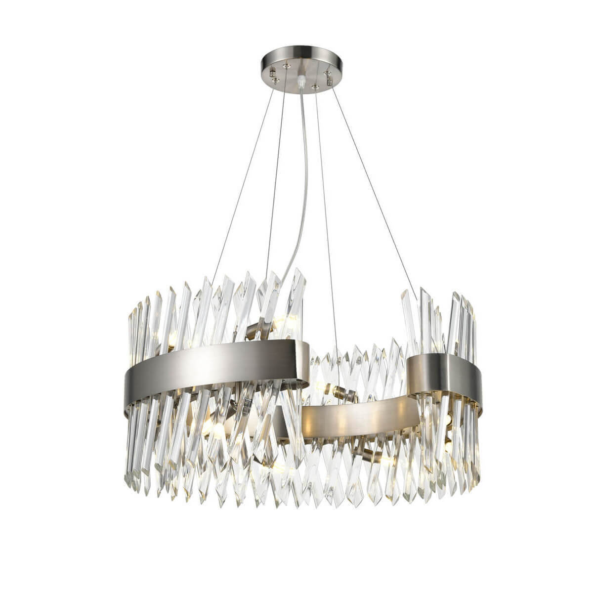 

Подвесная люстра Vele Luce Lion VL3015P14, Прозрачный, VL3015P14 Lion