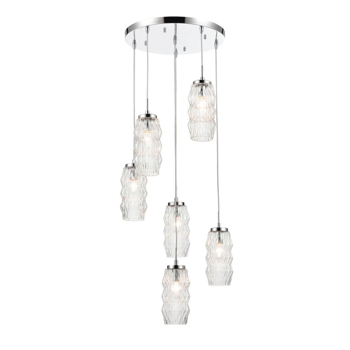 

Подвесной светильник Vele Luce Lily VL5583P16, Хром, VL5583P16 Lily