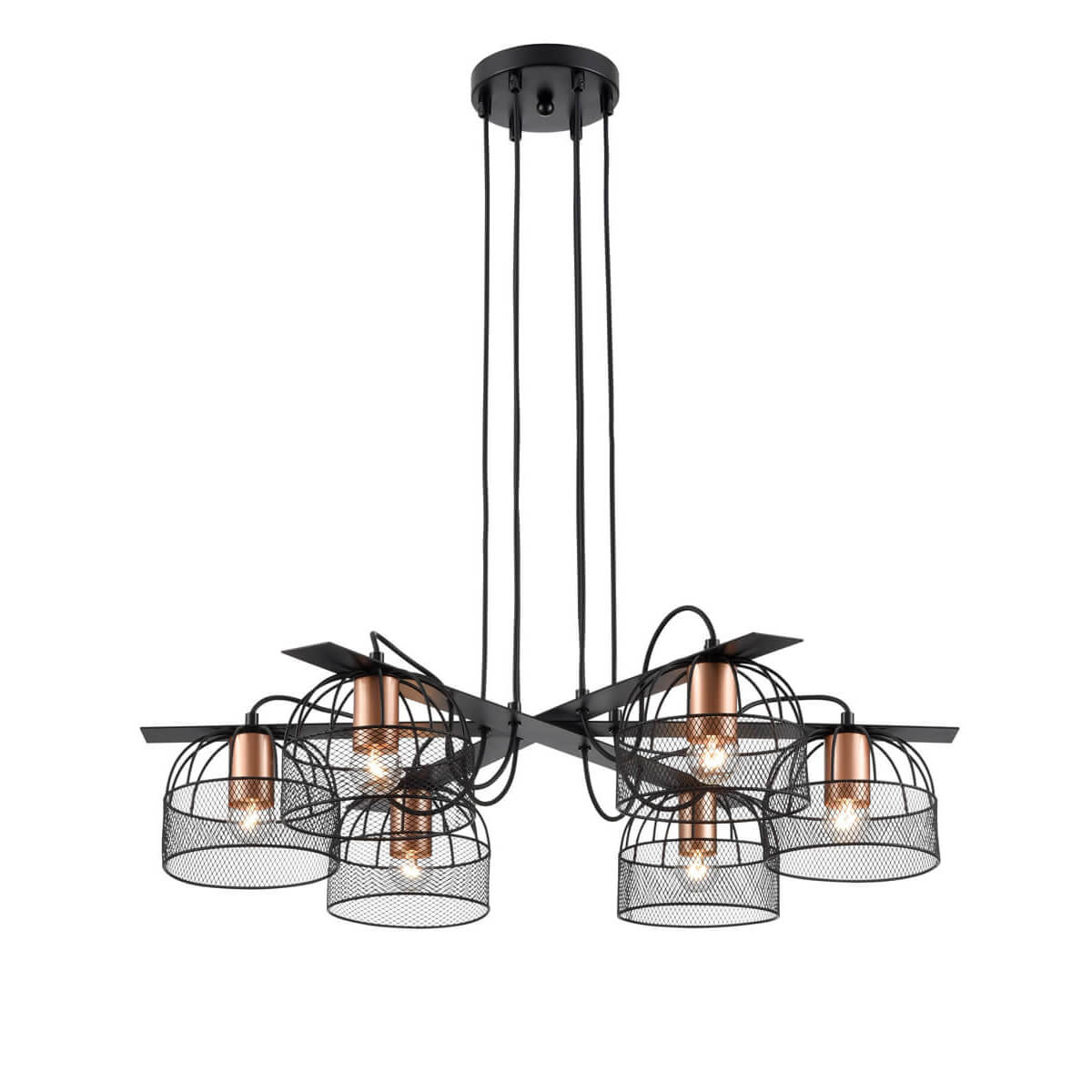 

Подвесная люстра Vele Luce Modello VL6452P06, Черный, VL6452P06 Modello