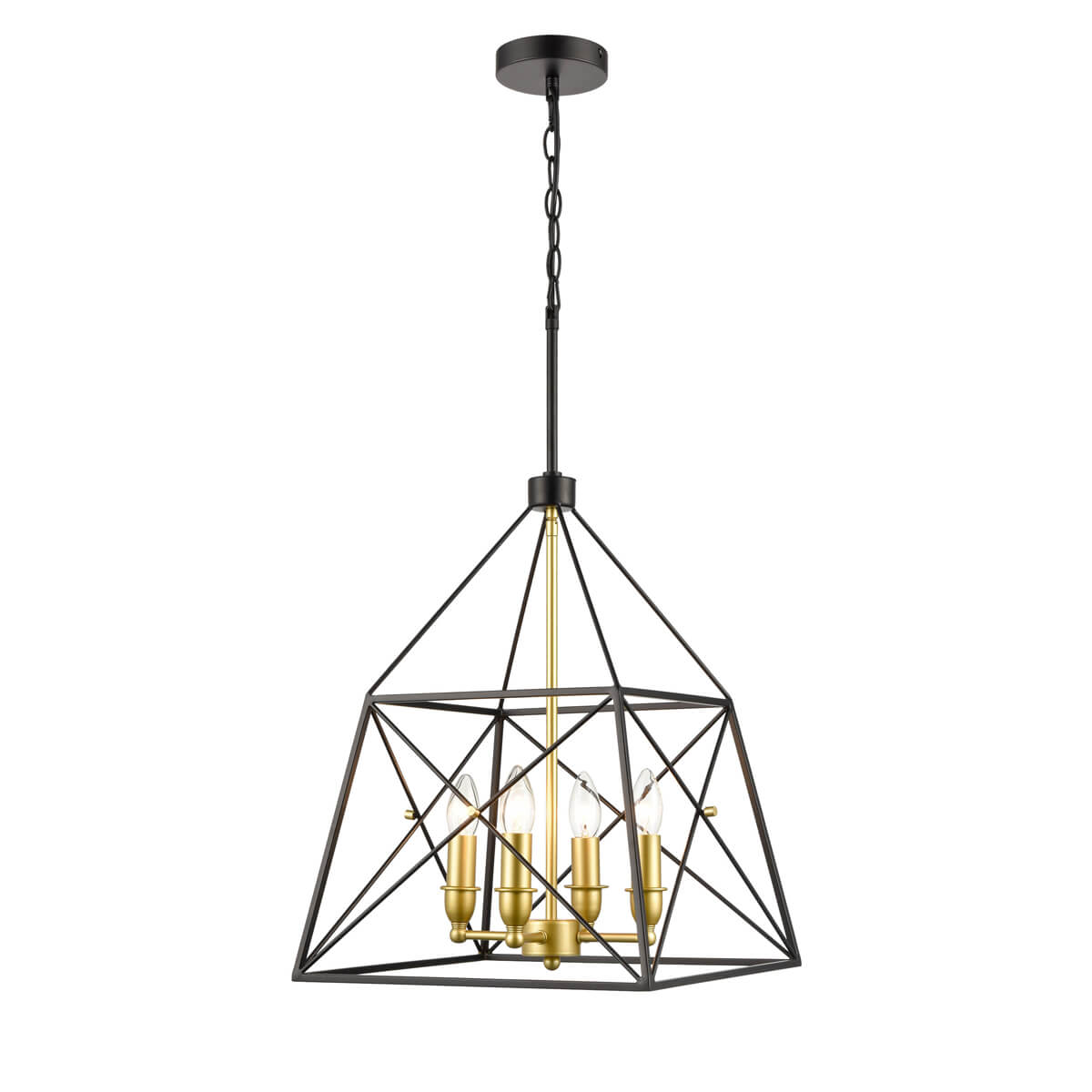 

Подвесной светильник Vele Luce Clemente VL4272P04, Черный, VL4272P04 Clemente