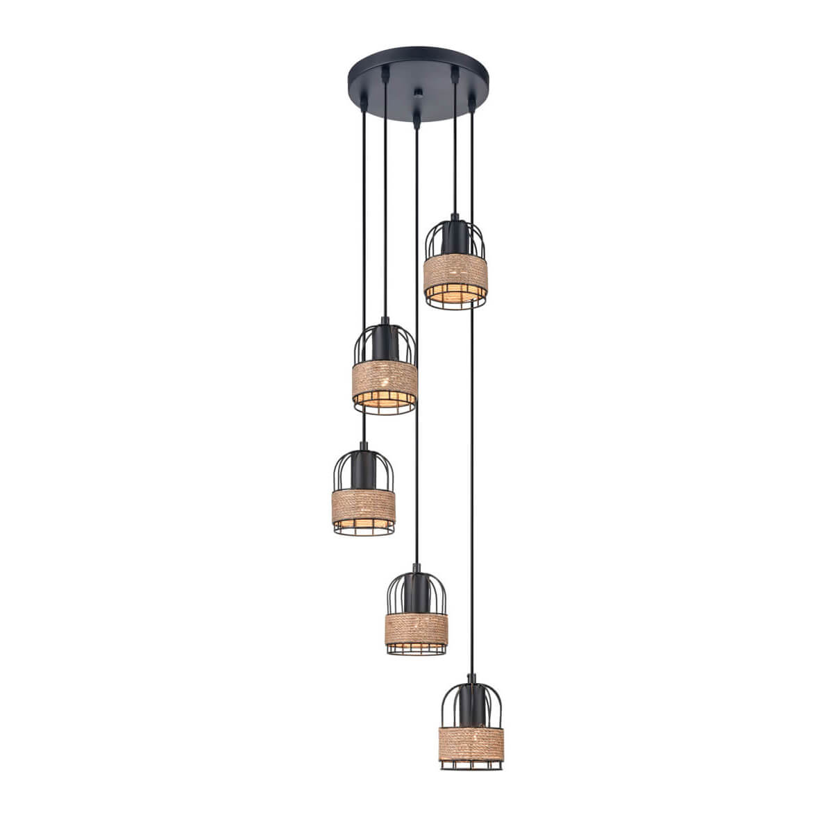 

Подвесной светильник Vele Luce Extra VL6472P05, Черный, VL6472P05 Extra