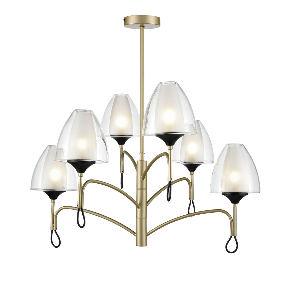 

Подвесная люстра Vele Luce Oro VL5654P16, Шампань, VL5654P16 Oro