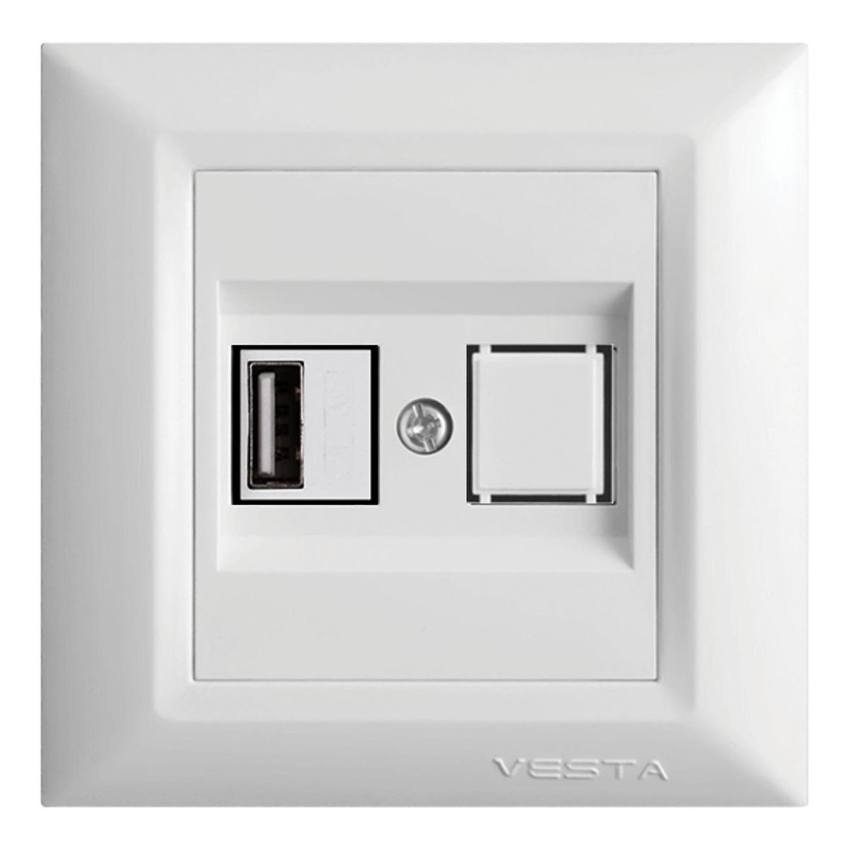 

Розетка USB Vesta-Electric Roma белый FRZ00050201BEL, FRZ00050201BEL Roma