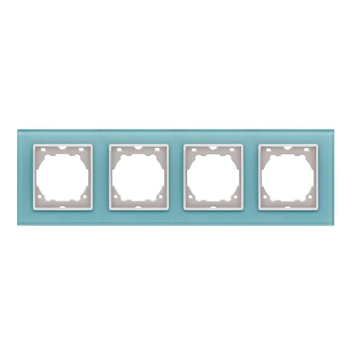 

Рамка 4-постовая Vesta-Electric Exclusive Blue голубой FRM050403SIN, FRM050403SIN Exclusive Blue