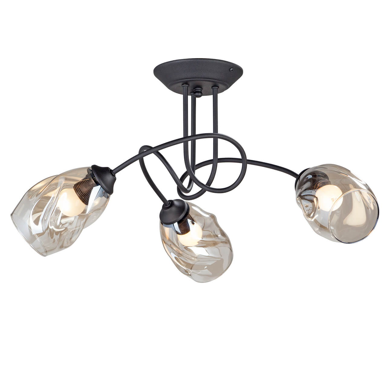 

Потолочная люстра Vitaluce V4926-1/3PL, Черный, V4926-1/3PL