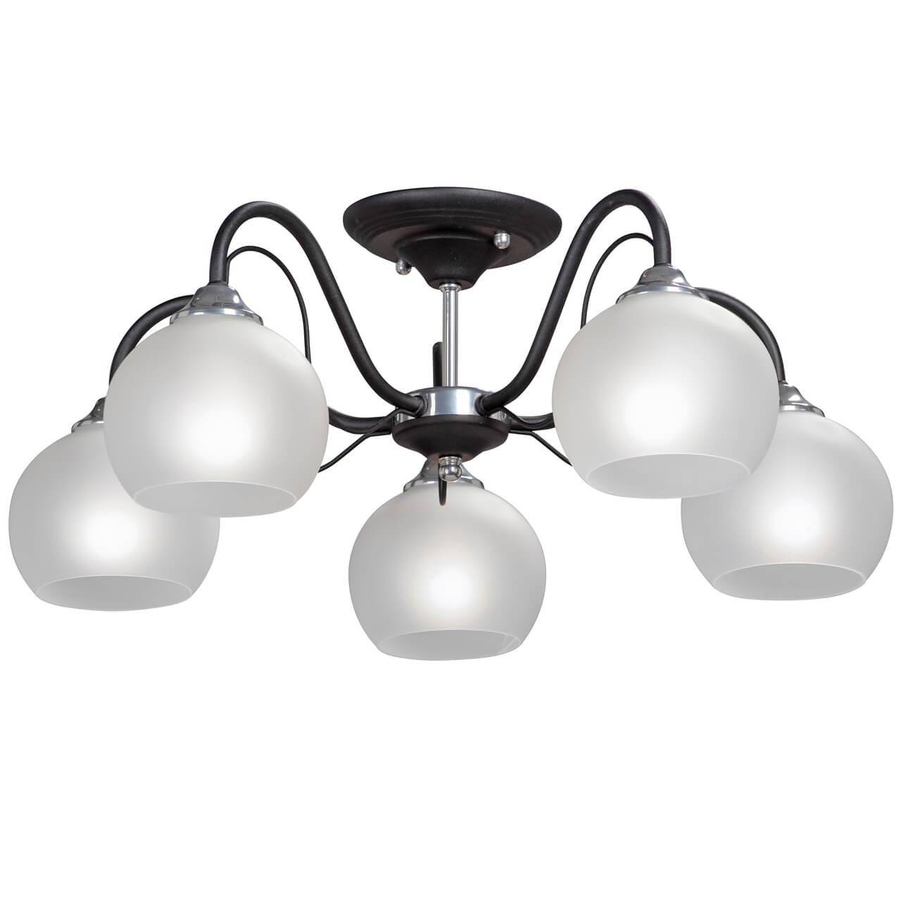 

Потолочная люстра Vitaluce V3948-1/5PL, Черный, V3948-1/5PL