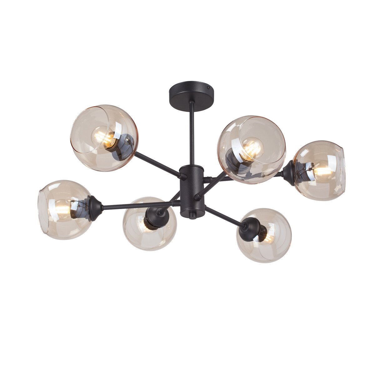 

Потолочная люстра Vitaluce V39930-13/6PL, Черный, V39930-13/6PL