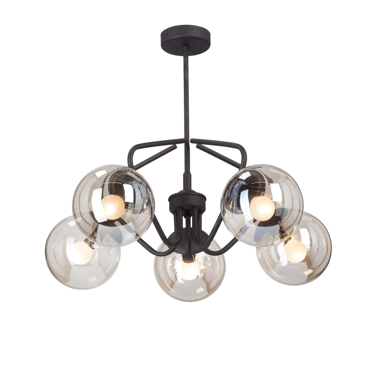 

Потолочная люстра Vitaluce V4715-1/5PL, Черный, V4715-1/5PL