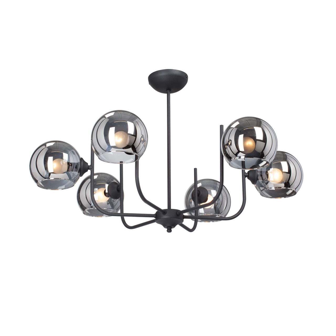

Потолочная люстра Vitaluce V3949-1/6PL, Черный, V3949-1/6PL