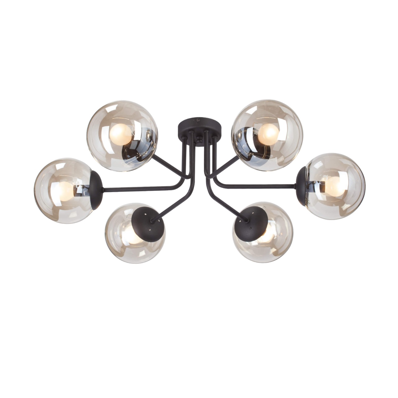 

Потолочная люстра Vitaluce V4998-1/6PL, Черный, V4998-1/6PL